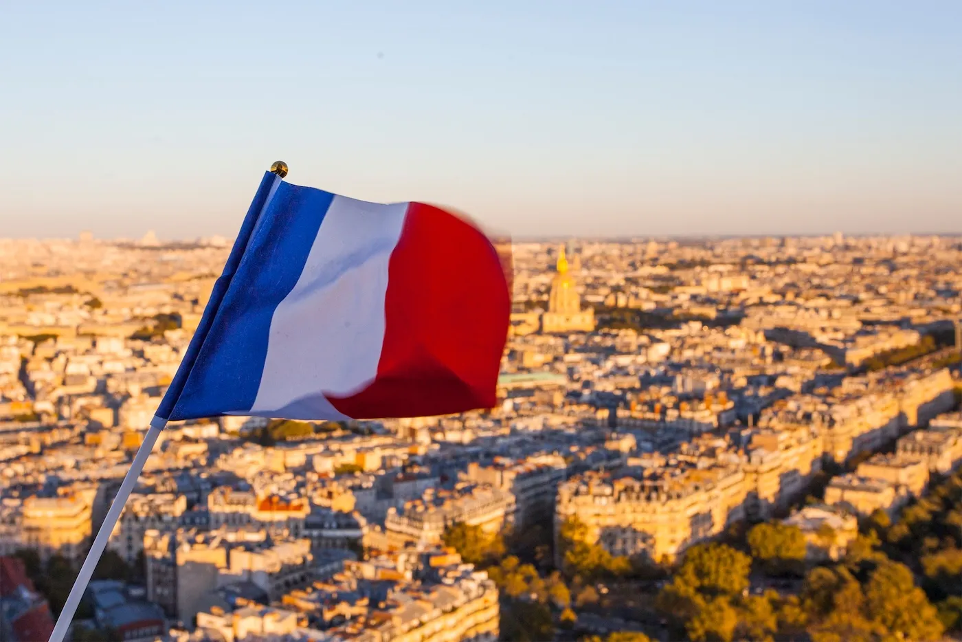 Application file and documents for French visa